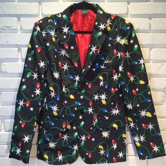 Ugly Christmas Sweater Other - Ugly Christmas Sweater blazer/sport jacket mens Small